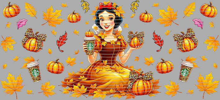 16oz Disney style-D-2175